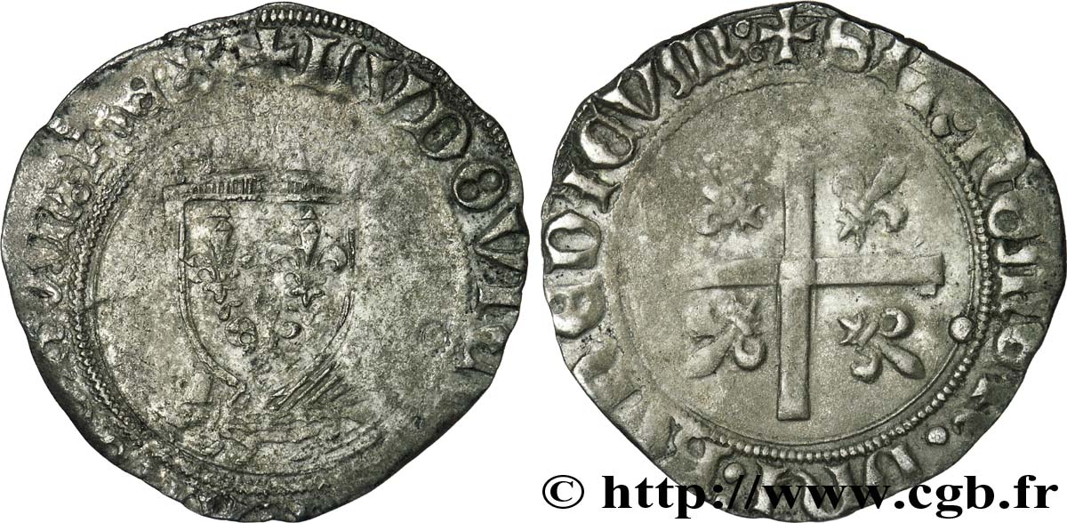 LOUIS XII  Douzain au porc-épic 19/11/1507 Angers BC/BC+