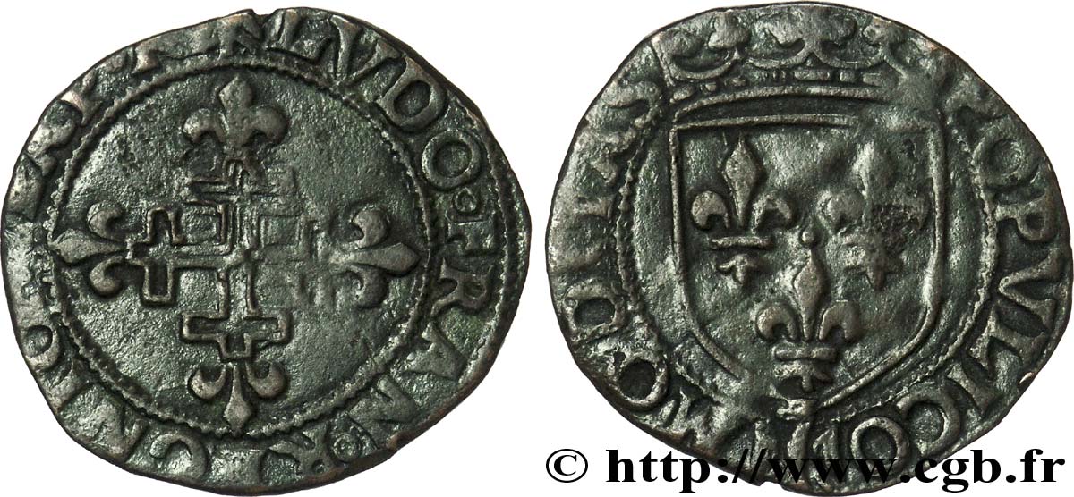 ITALY - AQUILA - LOUIS XII Cavallo n.d. Aquila BB/q.BB