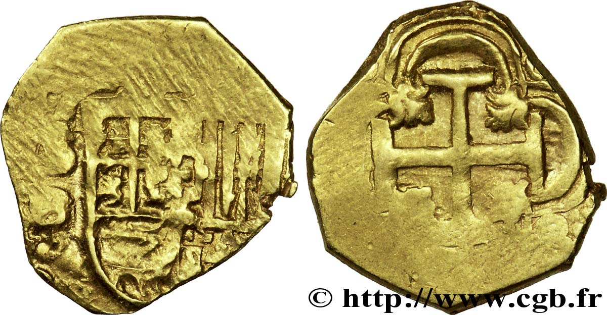 ESPAGNE - ESPAGNE (ROYAUME D ) - PHILIPPE II OU PHILIPPE III D ESPAGNE Écu n.d. Séville TTB
