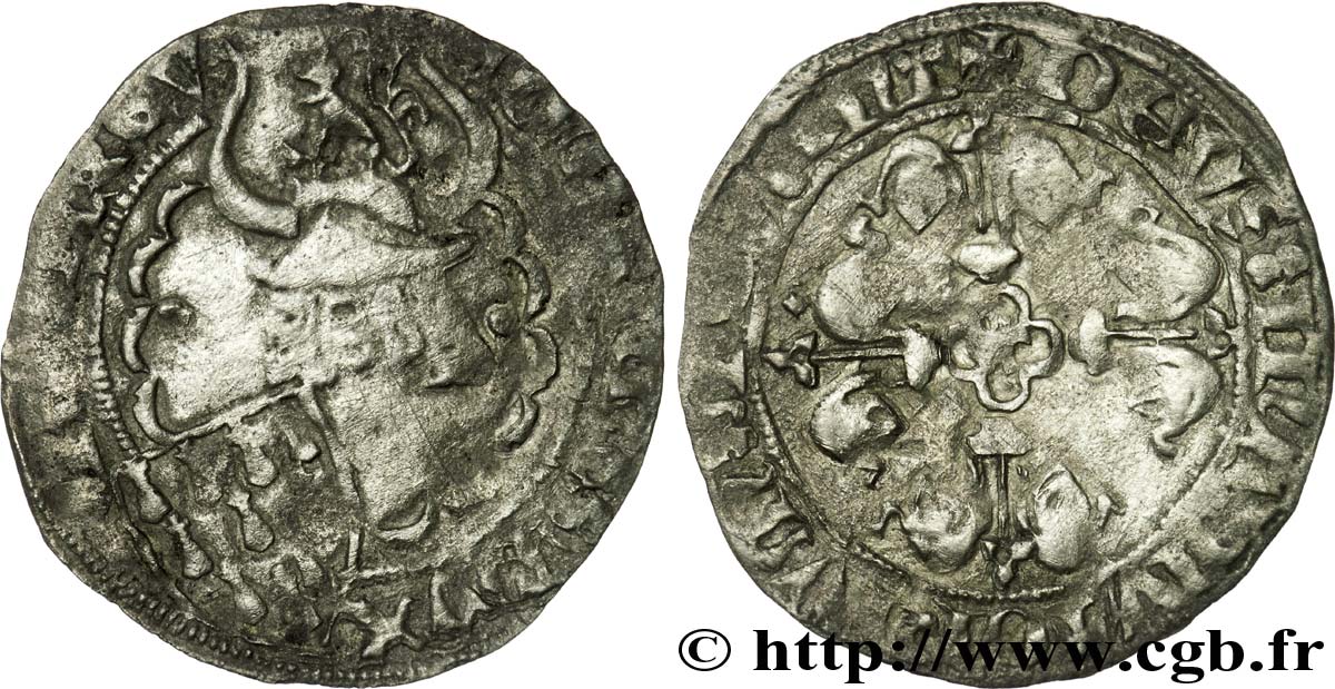 DUCHY OF BRITTANY - JEAN IV OF MONTFORT Gros, 2e type fSS