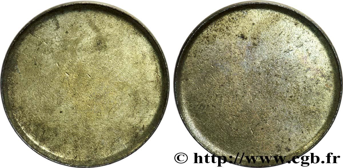 Flan de 20 centimes Marianne n.d.  F.156/1 var. SPL 