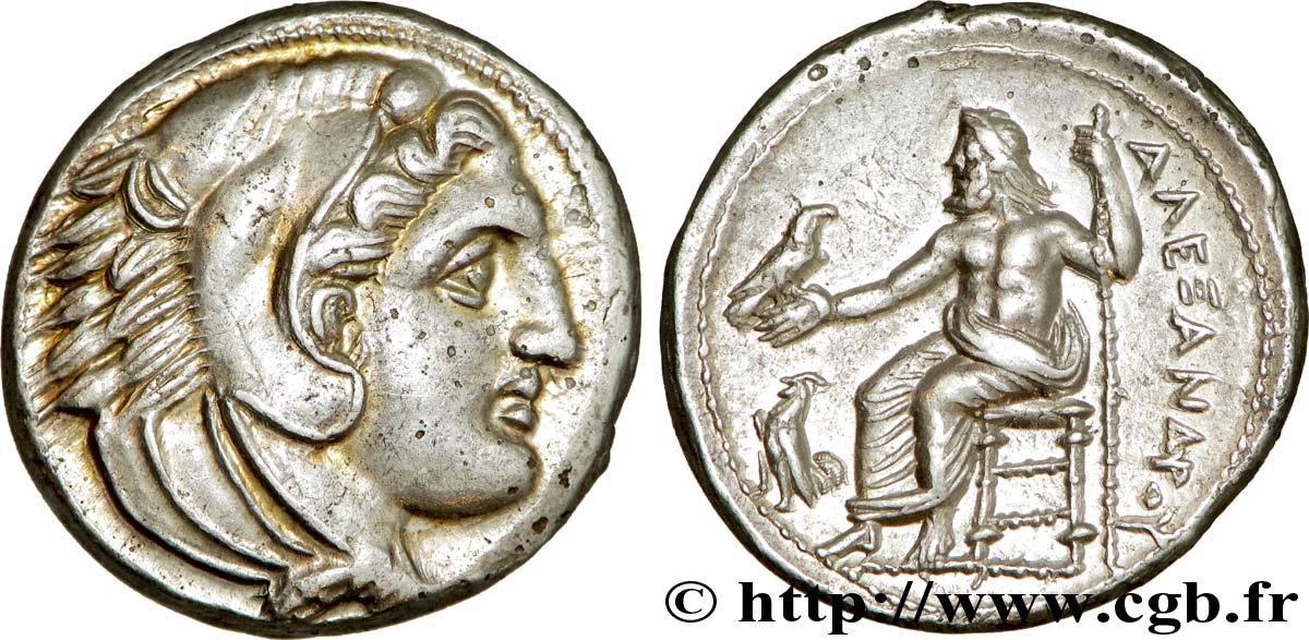 MACEDONIA - MACEDONIAN KINGDOM - ALEXANDER III THE GREAT Tétradrachme MS