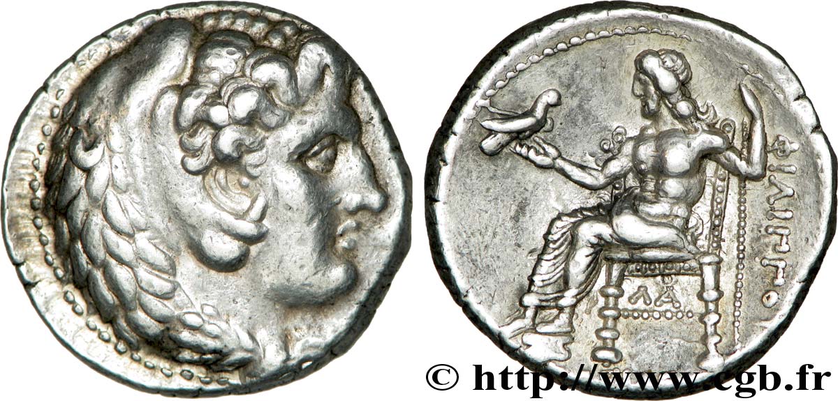 MACEDONIA - MACEDONIAN KINGDOM - PHILIP III ARRHIDAEUS Tétradrachme AU