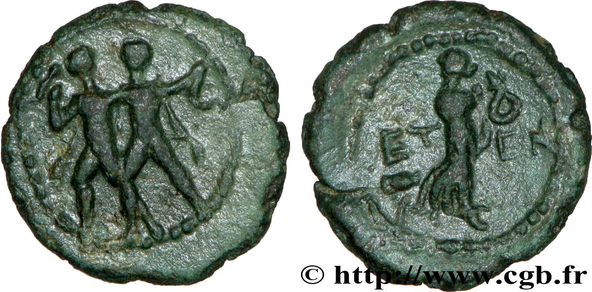 PISIDIA - ETENNA Bronze, (MB, Æ 18) EBC