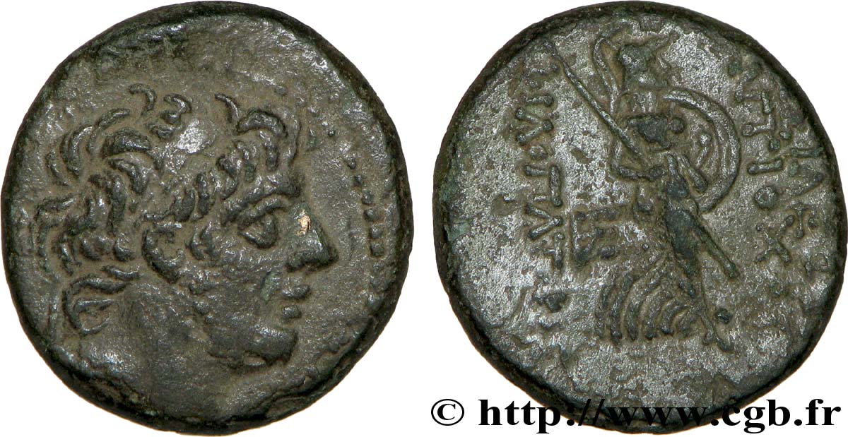 SYRIA - SELEUKID KINGDOM - ANTIOCHUS IX CYZICENUS Chalque (PB, Æ 19) AU