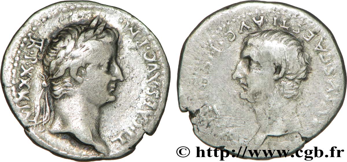 TIBERIUS and DRUSUS Drachme MBC