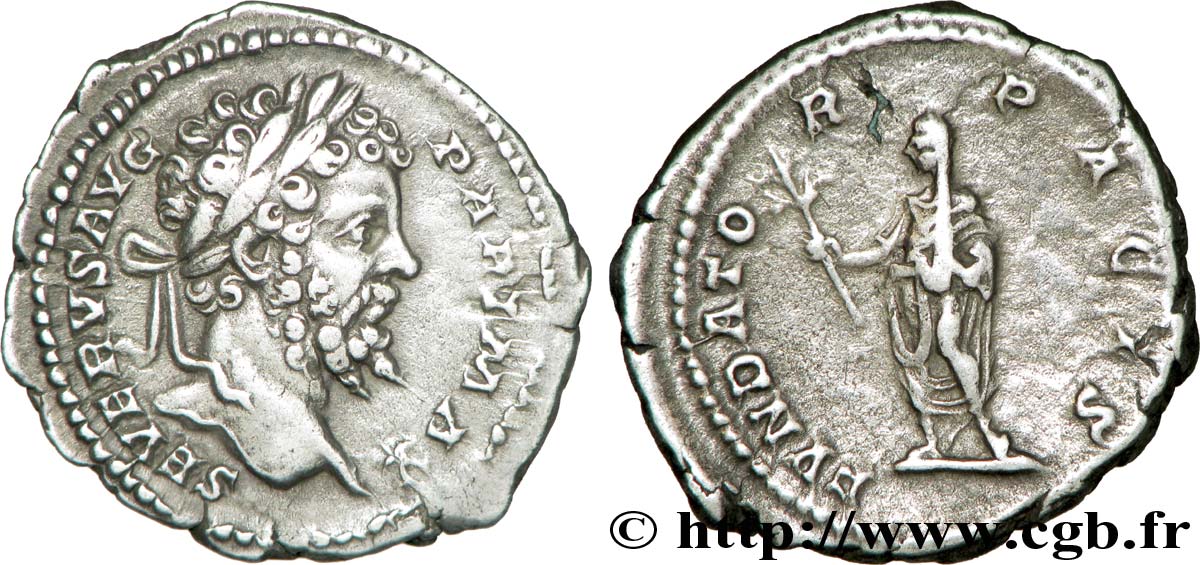 SEPTIMIUS SEVERUS Denier VZ/fVZ