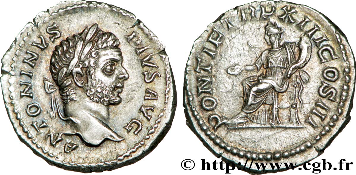 CARACALLA Denier MS