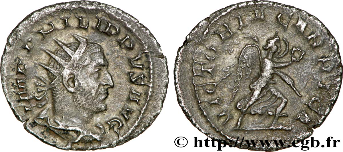 PHILIPPE Ier L ARABE Antoninien TTB+