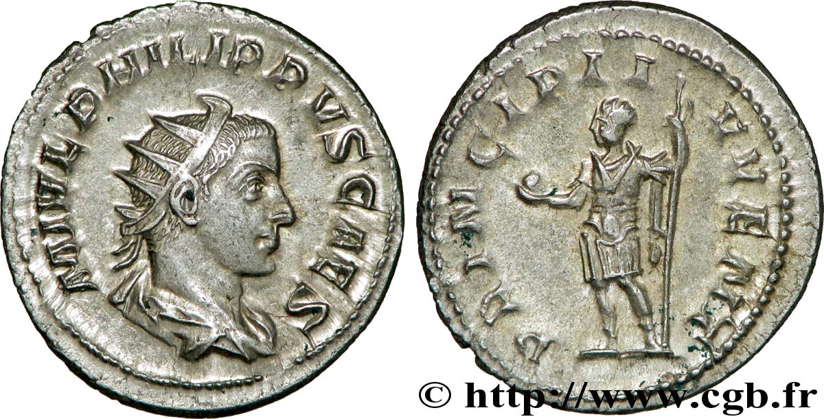 PHILIPPUS II Antoninien fST/VZ