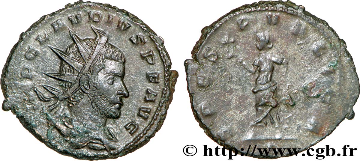 CLAUDIUS II GOTHICUS Antoninien de poids lourd AU/AU