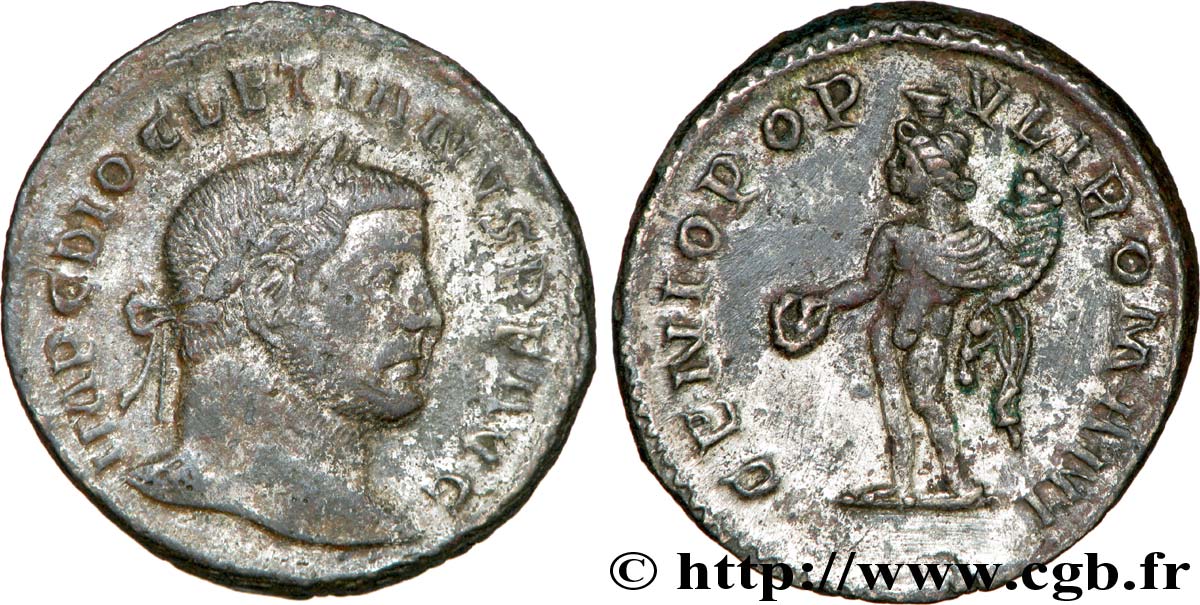 DIOCLETIAN Follis ou nummus AU