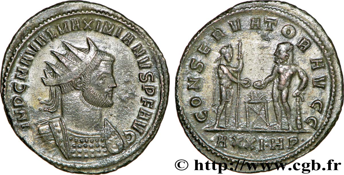 MAXIMIANUS HERCULIUS Aurelianus VZ