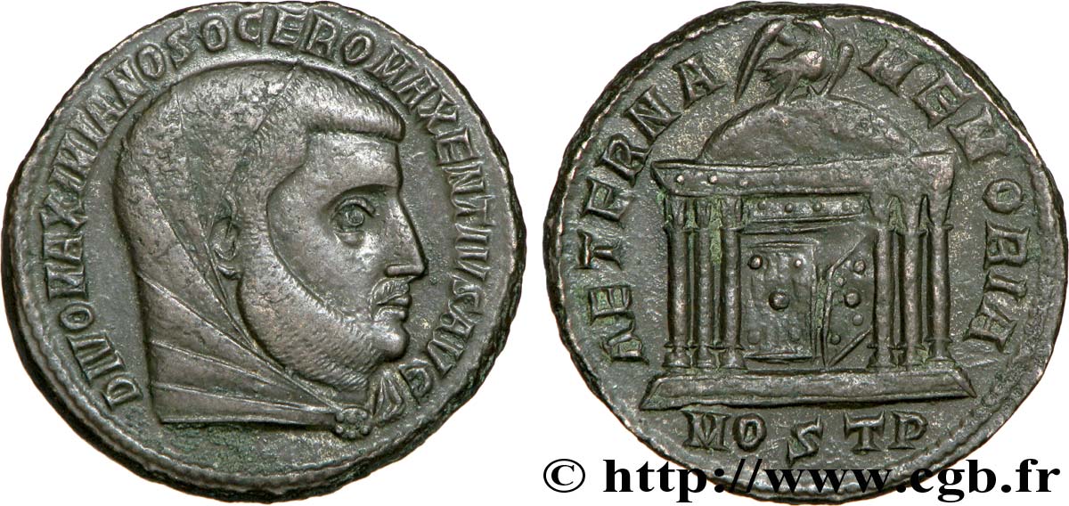 GALÈRE Follis ou nummus TTB+