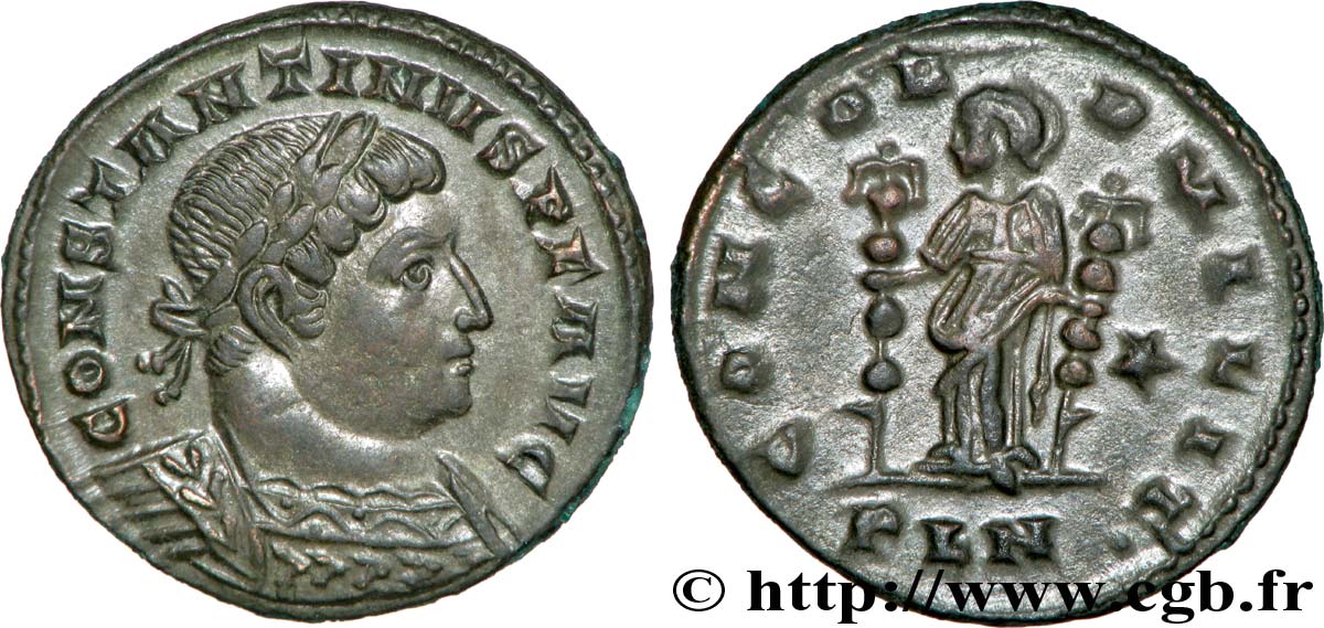 CONSTANTINE I THE GREAT Follis ou nummus MS/AU