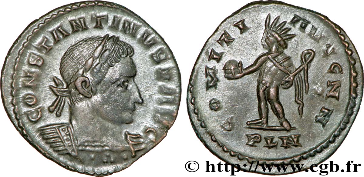 CONSTANTIN Ier LE GRAND Follis ou nummus SPL