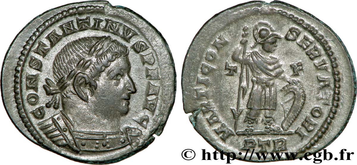 CONSTANTIN Ier LE GRAND Follis ou nummus SPL
