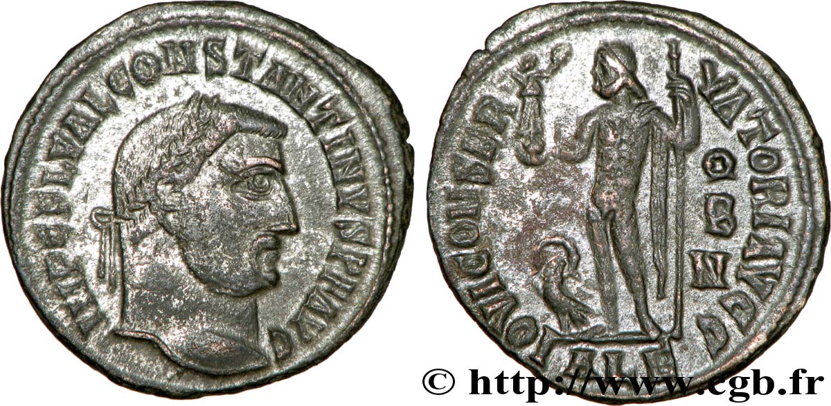 COSTANTINO I IL GRANDE Follis ou nummus SPL