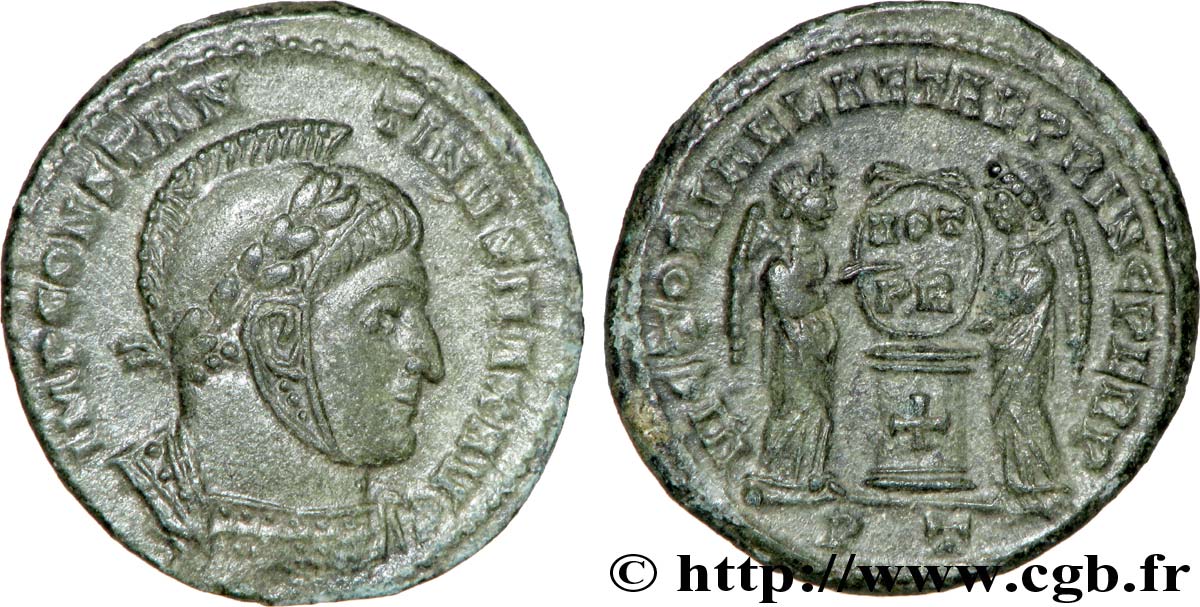 CONSTANTINE I THE GREAT Centenionalis ou nummus AU