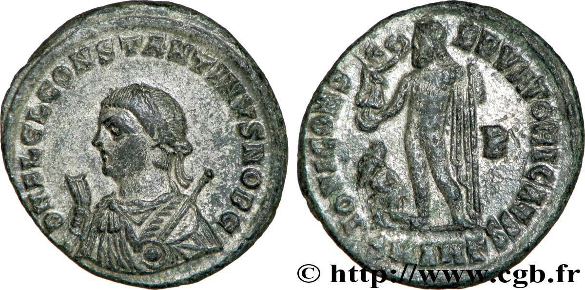 CONSTANTINUS II Centenionalis ou nummus fST/VZ