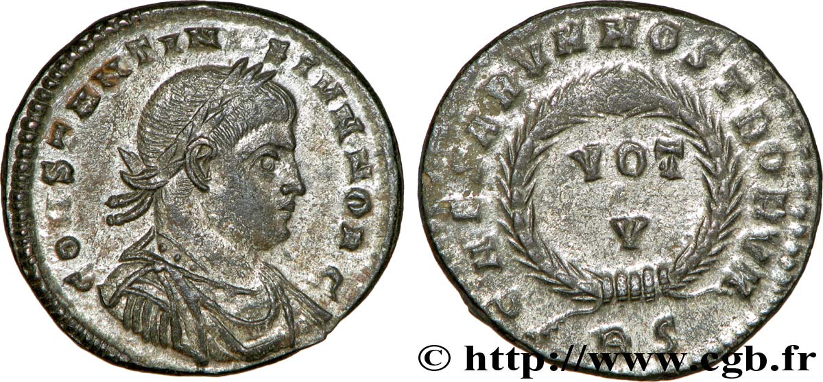 COSTANTINO II Centenionalis ou nummus FDC/MS