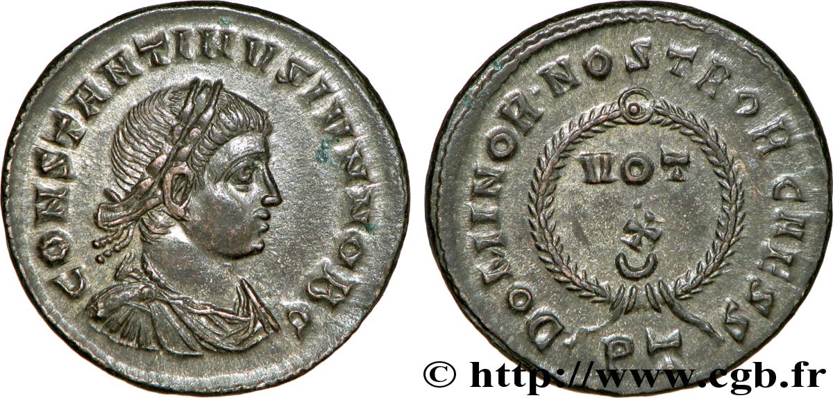 CONSTANTIN II Centenionalis ou nummus FDC