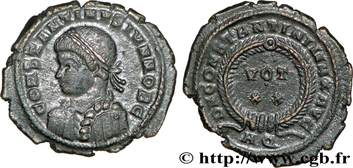 CONSTANTINO II Centenionalis ou nummus hybride EBC