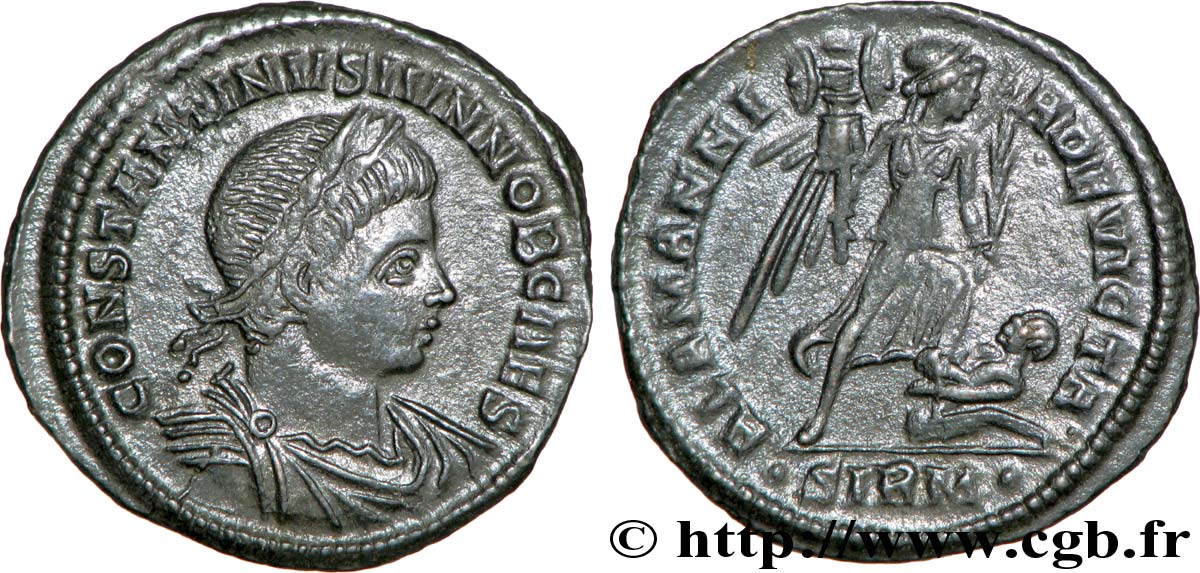 CONSTANTINUS II Centenionalis ou Nummus VZ