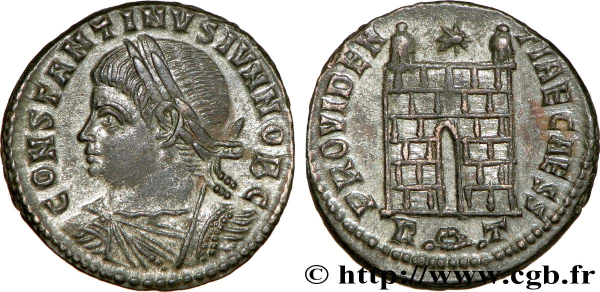 CONSTANTINO II Centenionalis ou nummus FDC