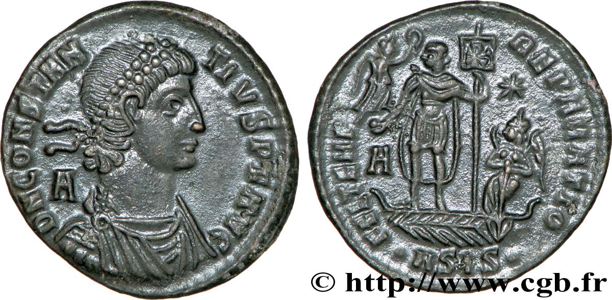 CONSTANTIUS II Maiorina, (MB, Æ 2) fST