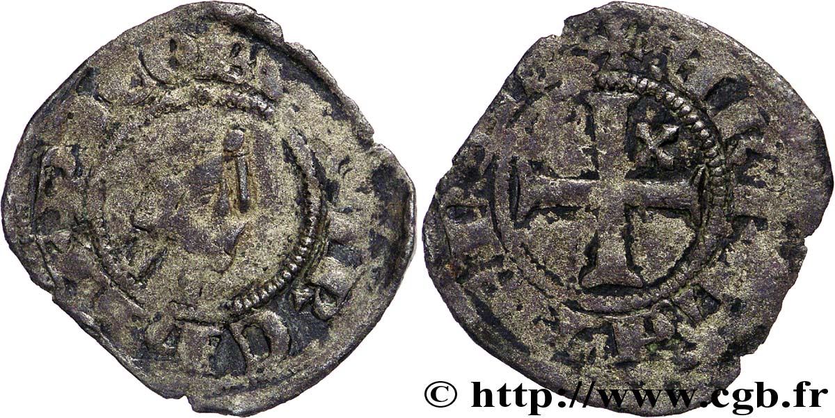 ARCHBISCHOP OF ARLES - ANONYMOUS COINAGE Denier VF