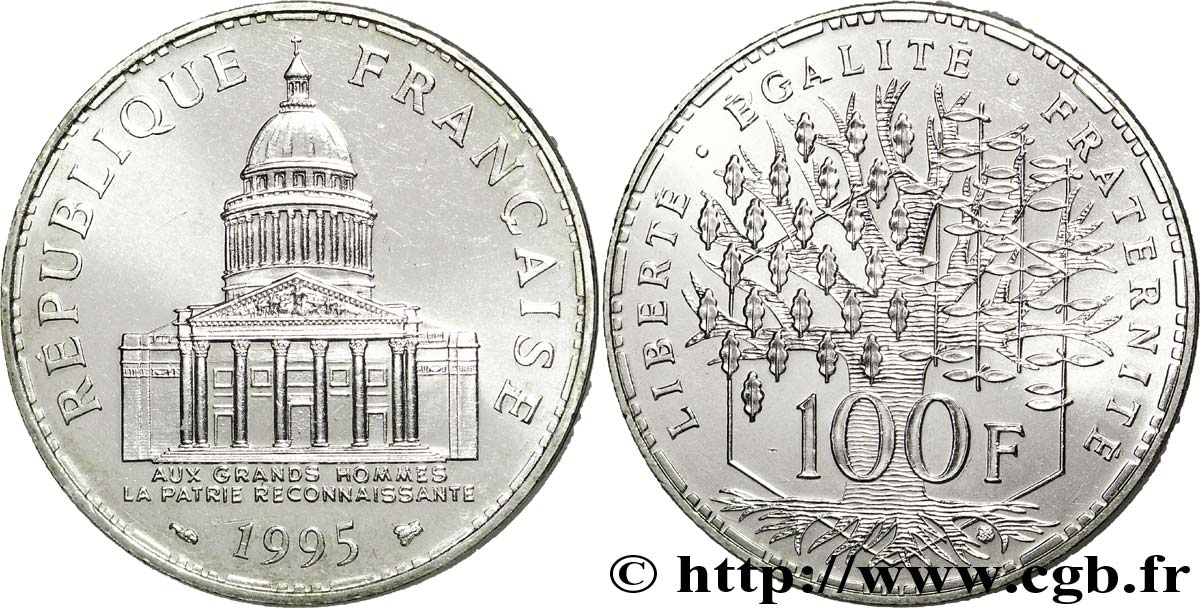 100 francs Panthéon 1995 Pessac F.451/16 AU 