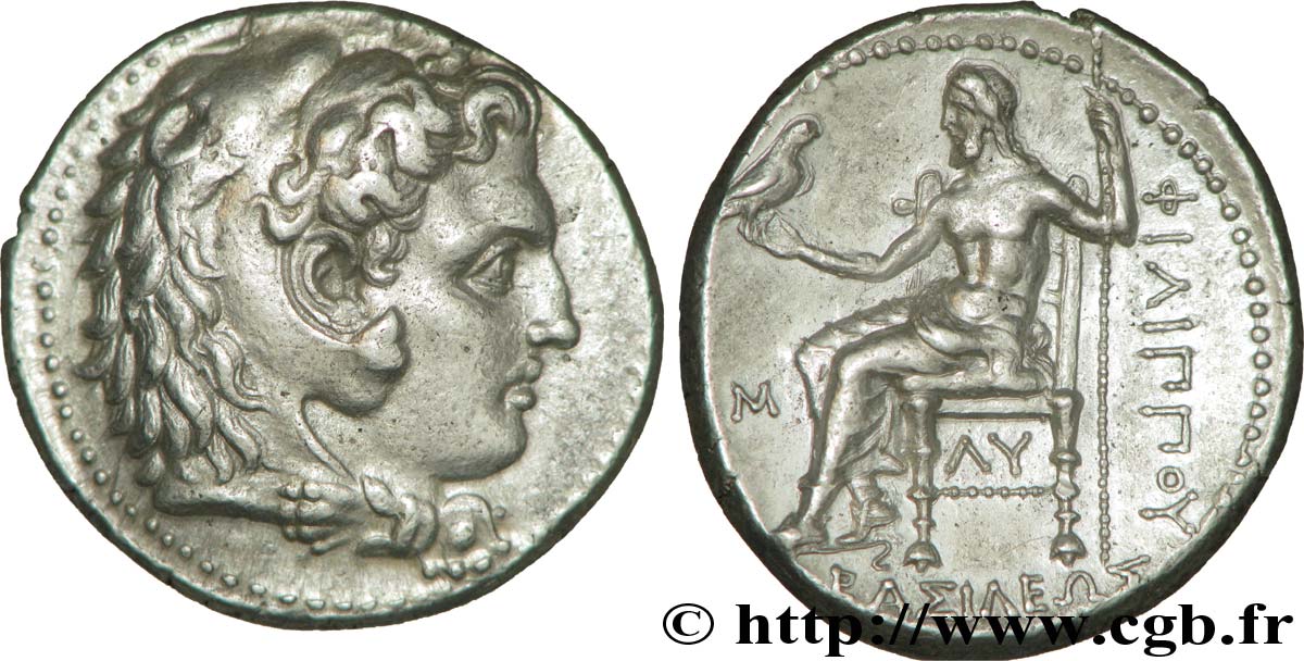 MACEDONIA - MACEDONIAN KINGDOM - PHILIP III ARRHIDAEUS Tétradrachme MS