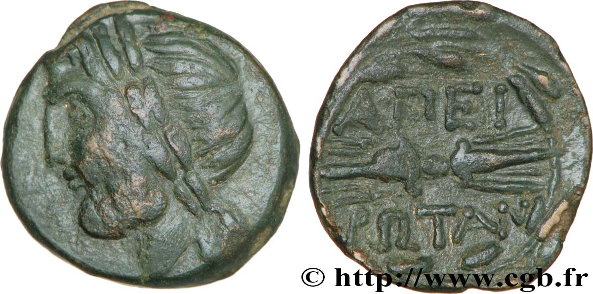 EPIRUS - EPIROTE LEAGUE Bronze, (MB, Æ 21) XF