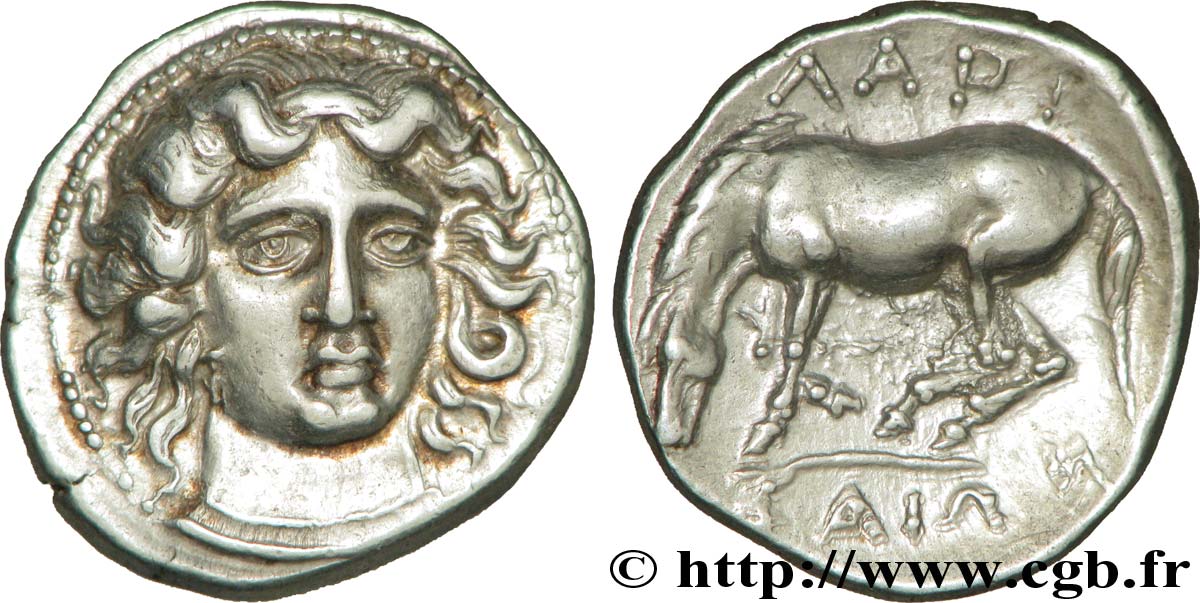 TESSALIA - LARISSA Drachme AU