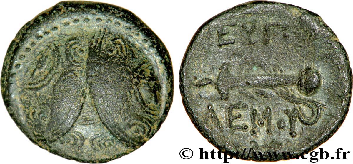 CARIA - MILASSA Bronze, (PB, Æ 17) XF