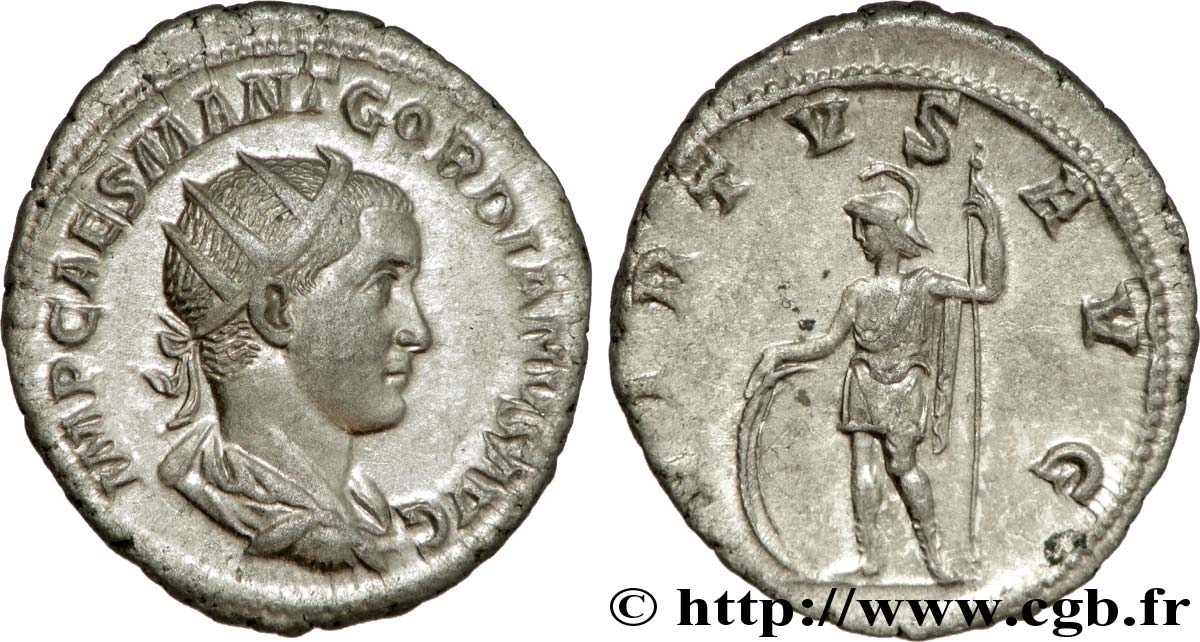 GORDIANUS III Antoninien fST/VZ