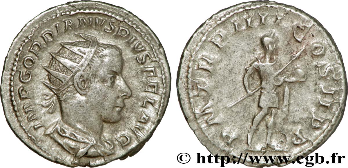 GORDIANO III Antoninien AU/AU