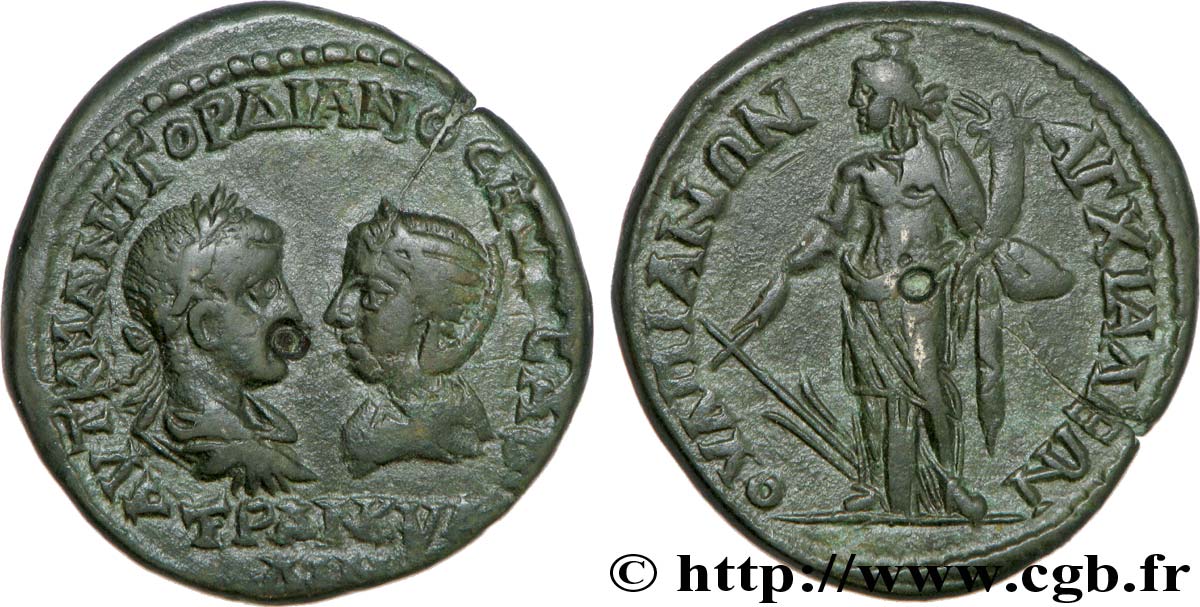 GORDIANUS III und TRANQUILLINA Tetrassaria fVZ