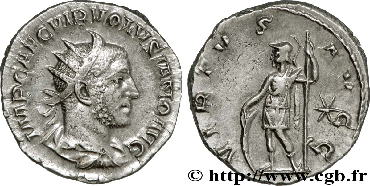 VOLUSIAN Antoninien AU/MS