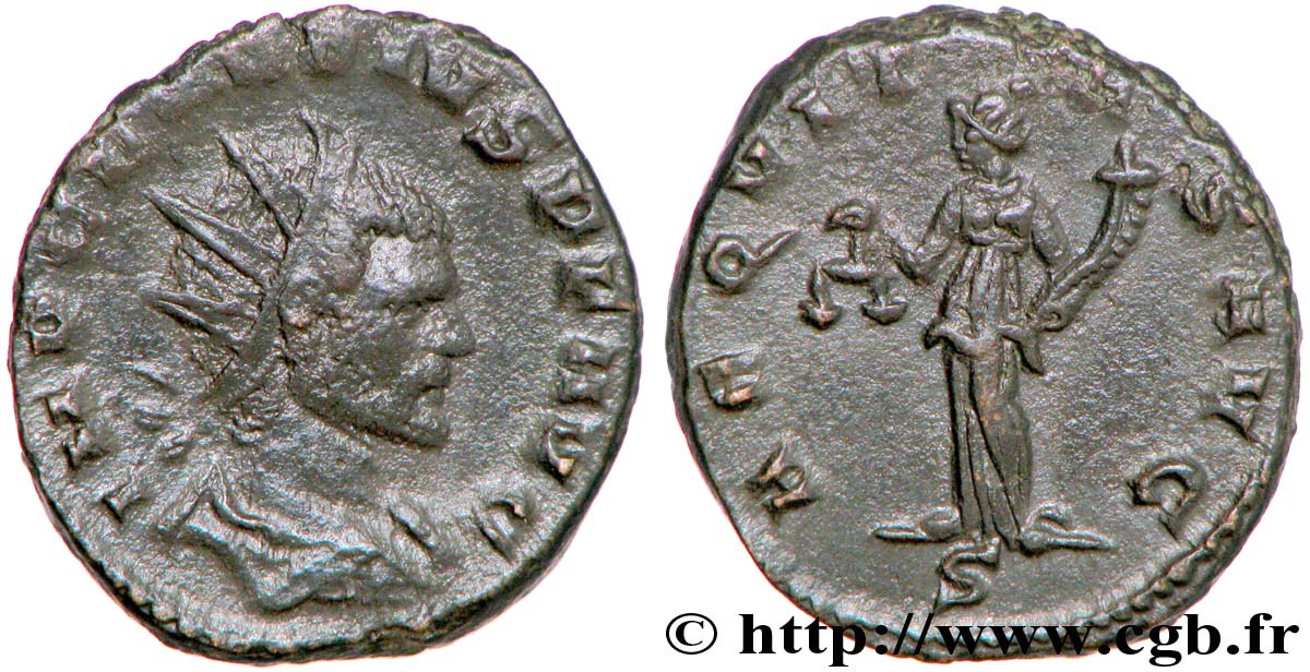 CLAUDIUS II GOTHICUS Antoninien de poids lourd VZ/SS