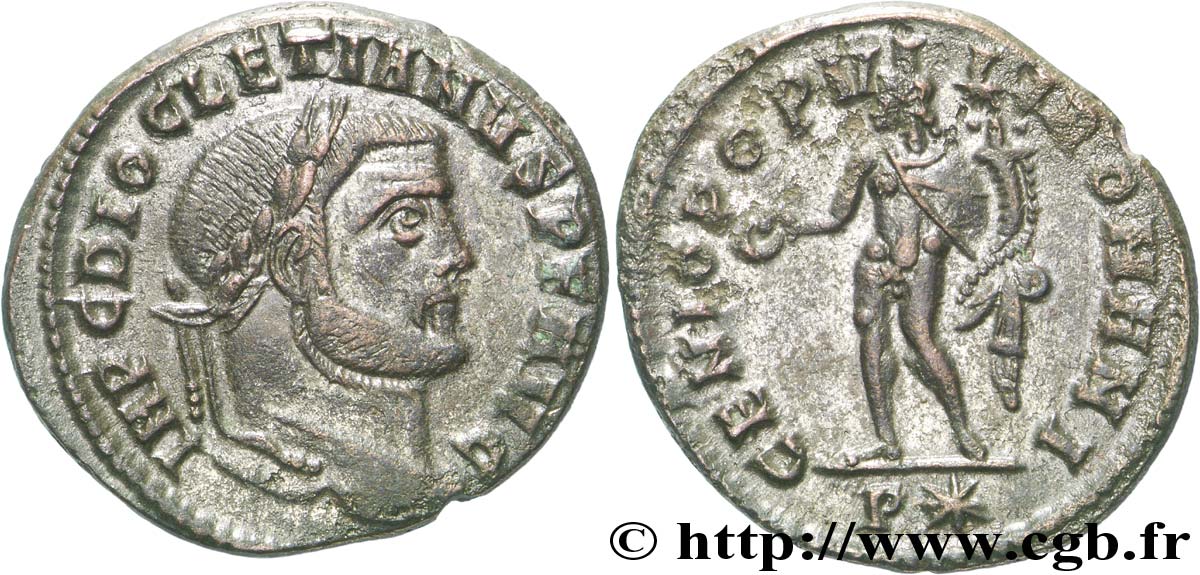 DIOCLETIANUS Follis ou nummus VZ