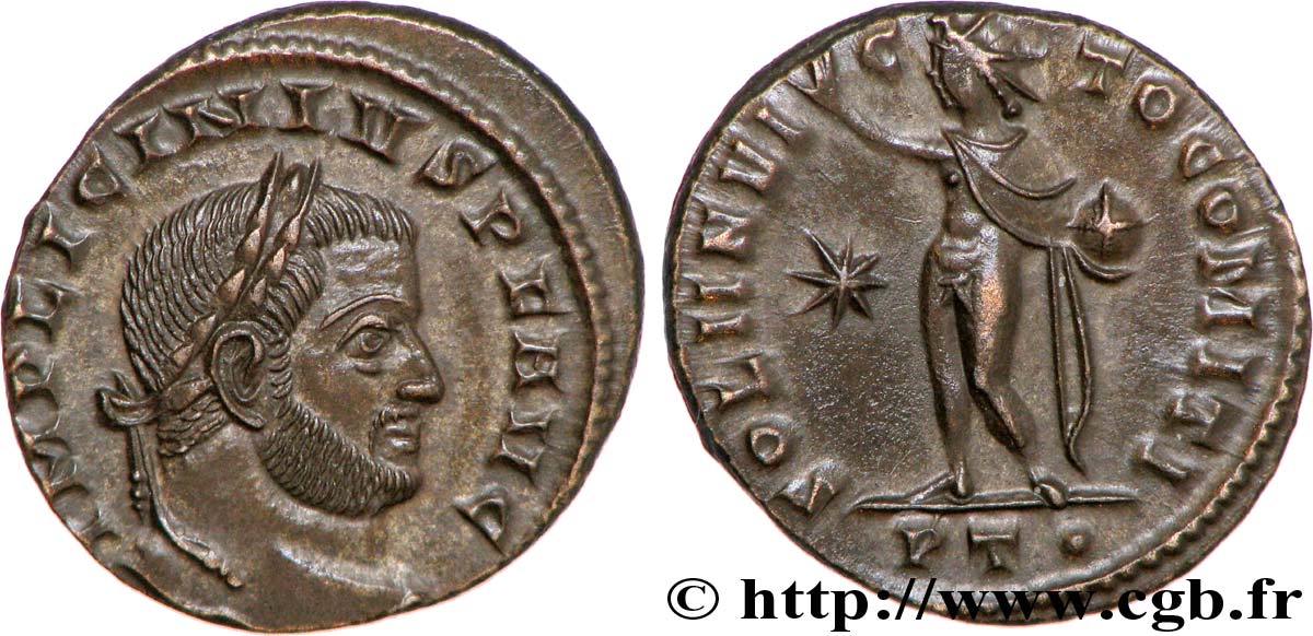 LICINIUS I Follis ou nummus MS/AU