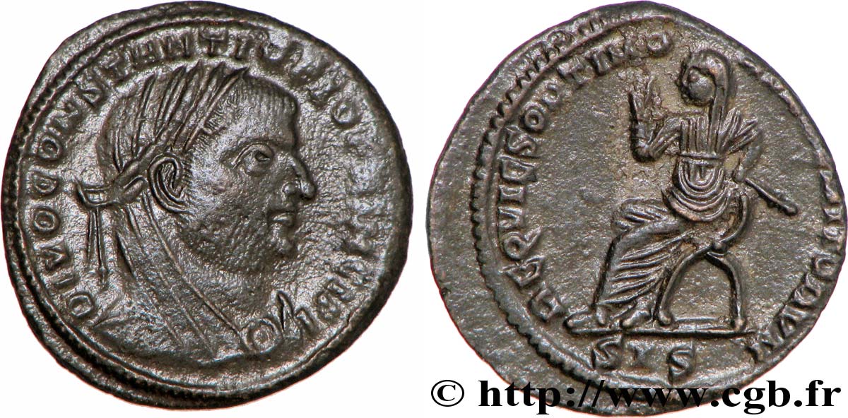 CONSTANTIUS I Demi-follis ou demi-nummus VZ