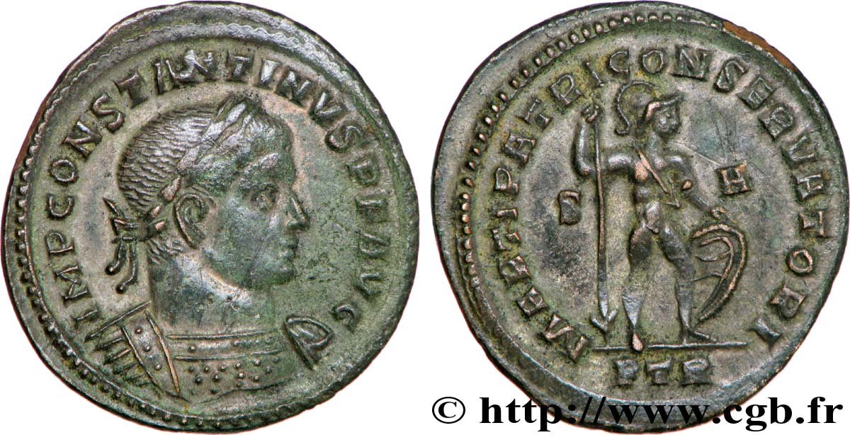 CONSTANTINE I THE GREAT Follis ou nummus AU