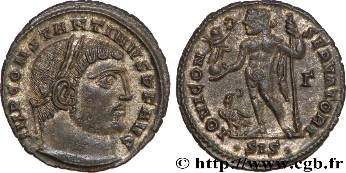 COSTANTINO I IL GRANDE Follis ou nummus FDC