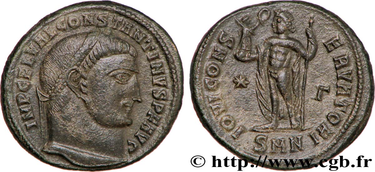 CONSTANTIN Ier LE GRAND Follis ou nummus SPL