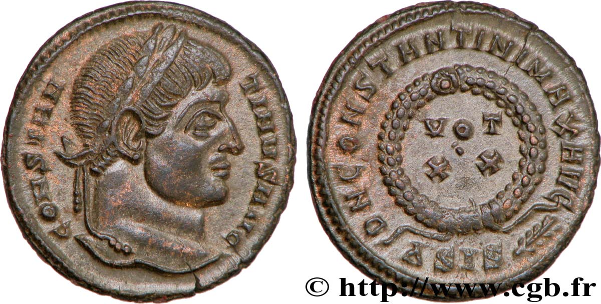 CONSTANTINE I THE GREAT Centenionalis ou nummus MS