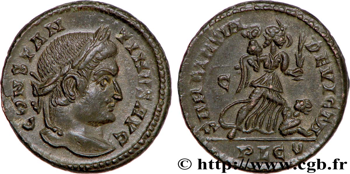 CONSTANTINUS I DER GROßE Centenionalis ou nummus ST