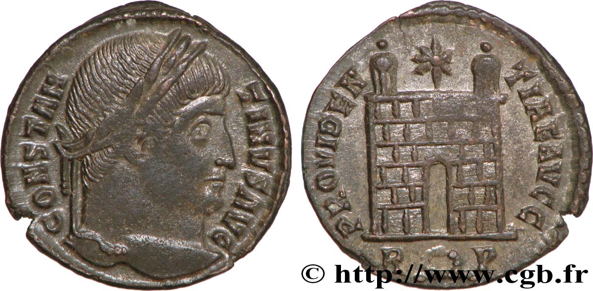 CONSTANTINE I THE GREAT Centenionalis ou nummus MS